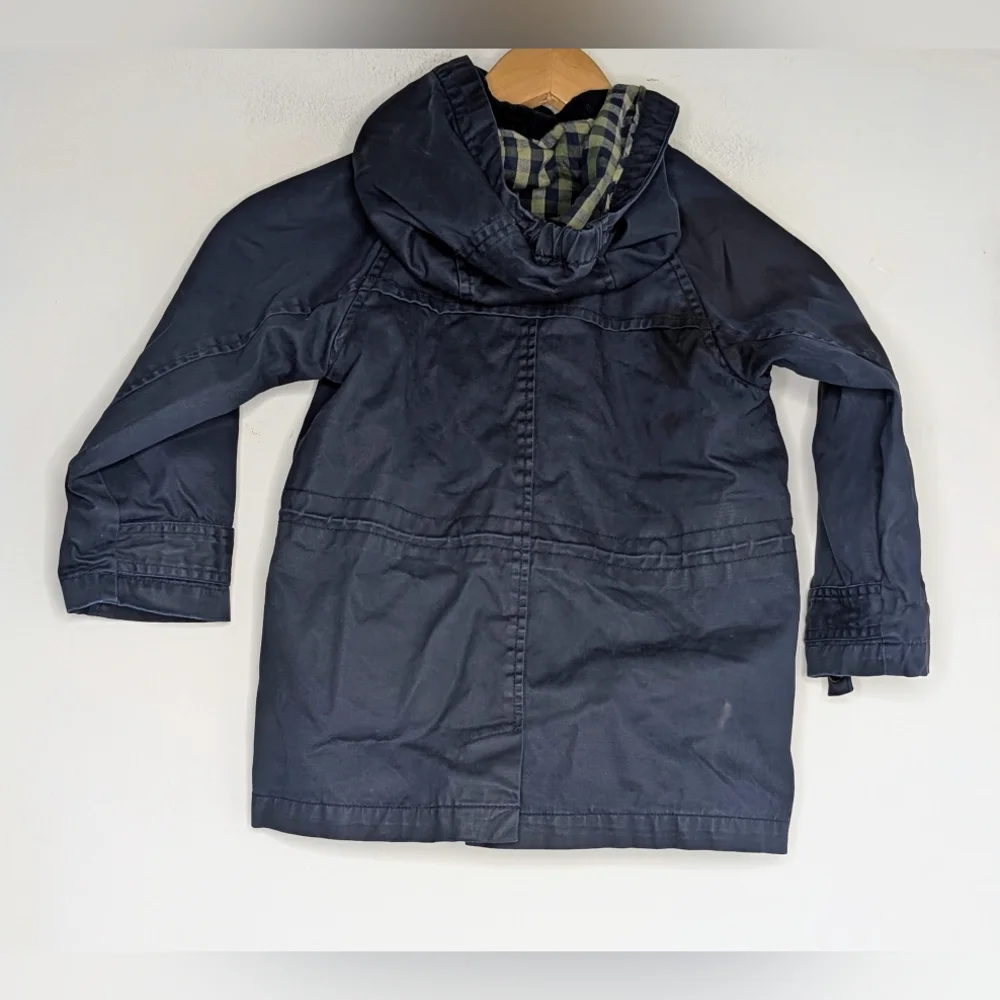 Jacadi navy hooded